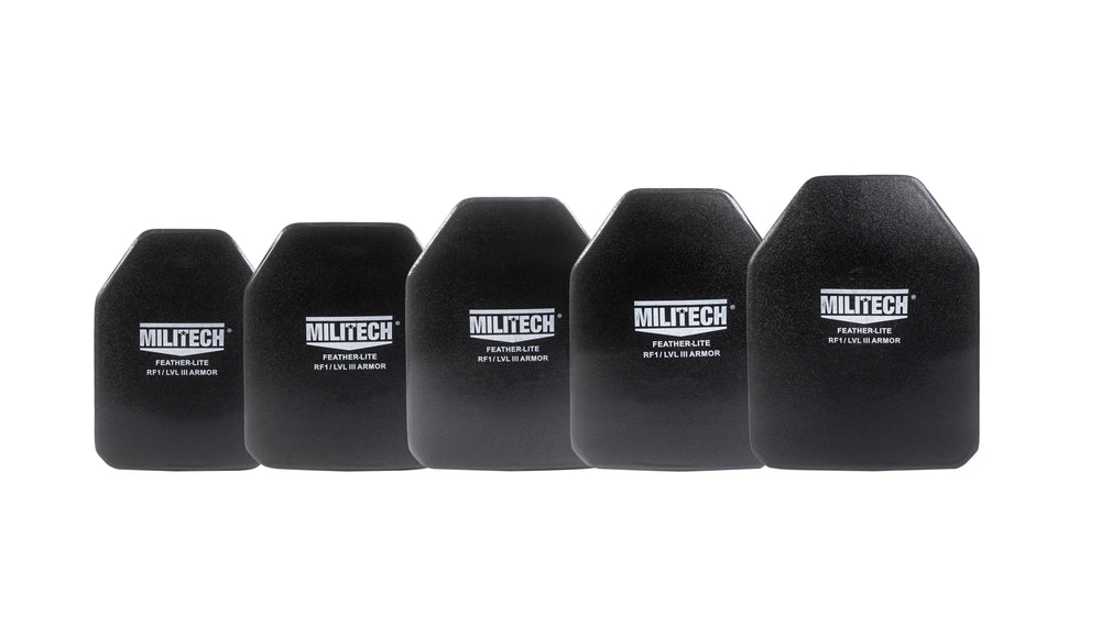 MILITECH's RF1 NIJ 0101.07 FEATHER-LITE HARD ARMOR PANEL