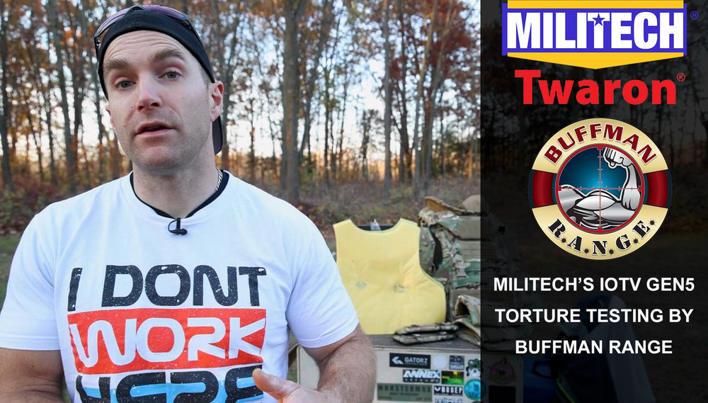 MILITECH IOTV Gen5 Soft Armor Torture Test By BUFFMAN RANGE
