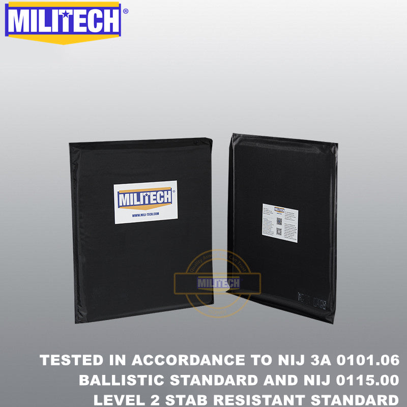 MILITECH® Multi Threat Ballistic Stab Resistant Soft Armor Pair Set