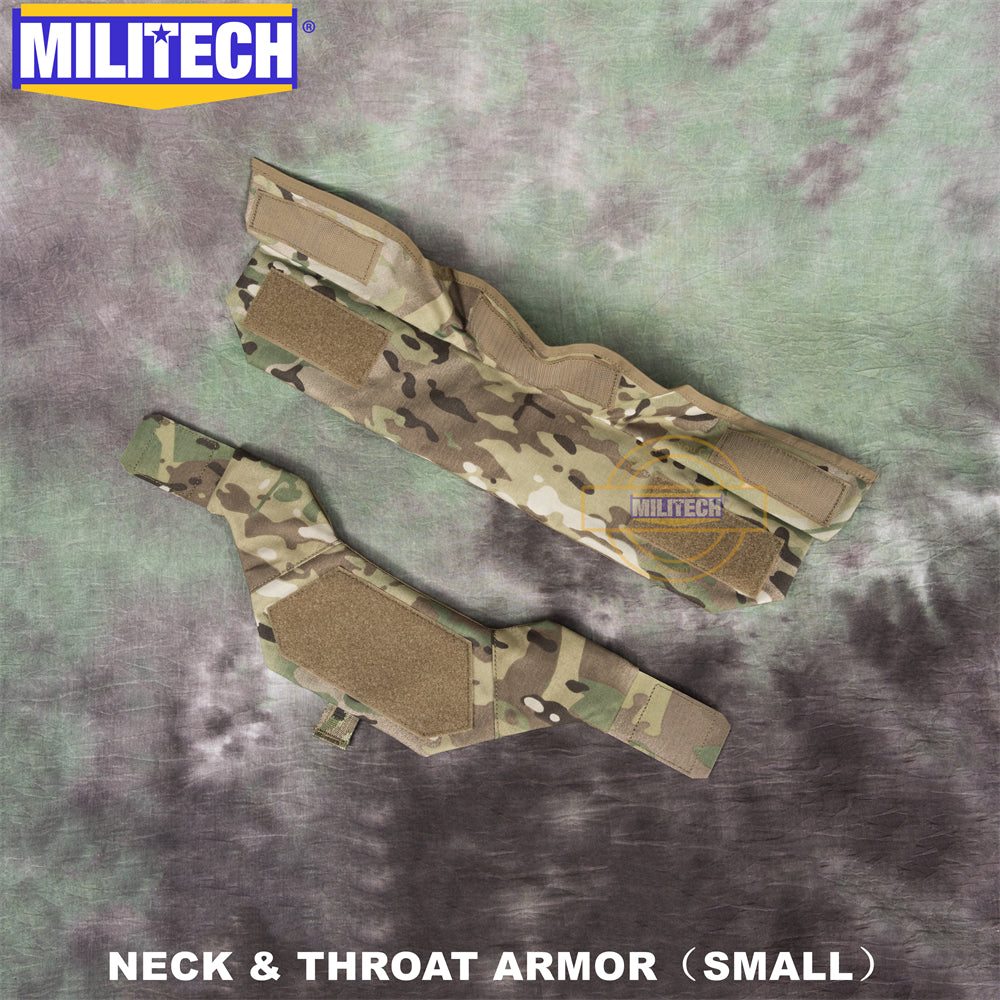 MILITECH® NIJ IIIA 0108.01 Modular Ballistic Neck and Throat Protector (Small)