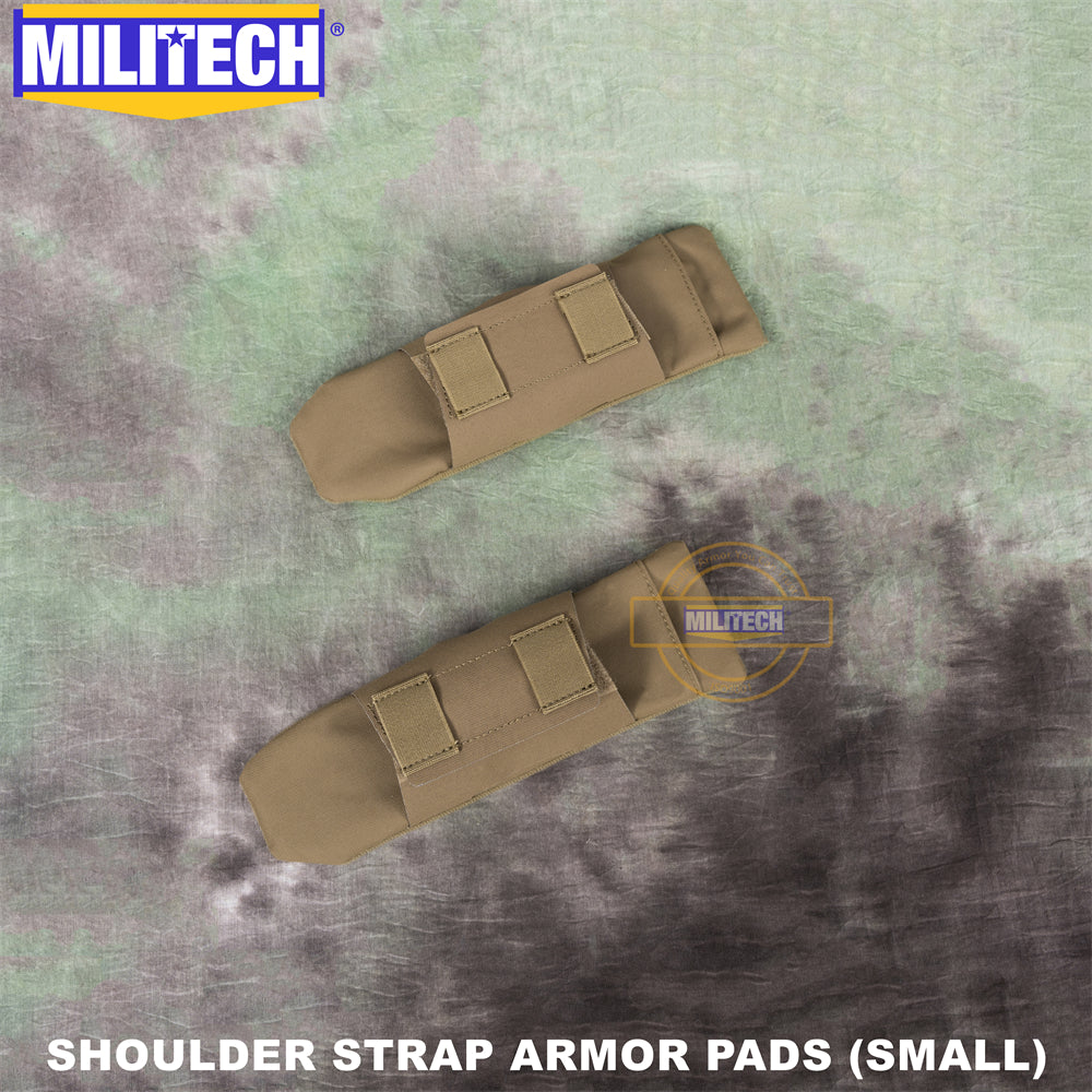 MILITECH® NIJ 3A IIIA 0108.01 Ballistic Shoulder Strap Armor Pads Small Set
