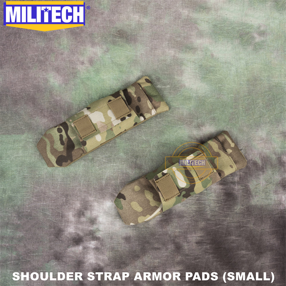 MILITECH® NIJ 3A IIIA 0108.01 Ballistic Shoulder Strap Armor Pads Small Set