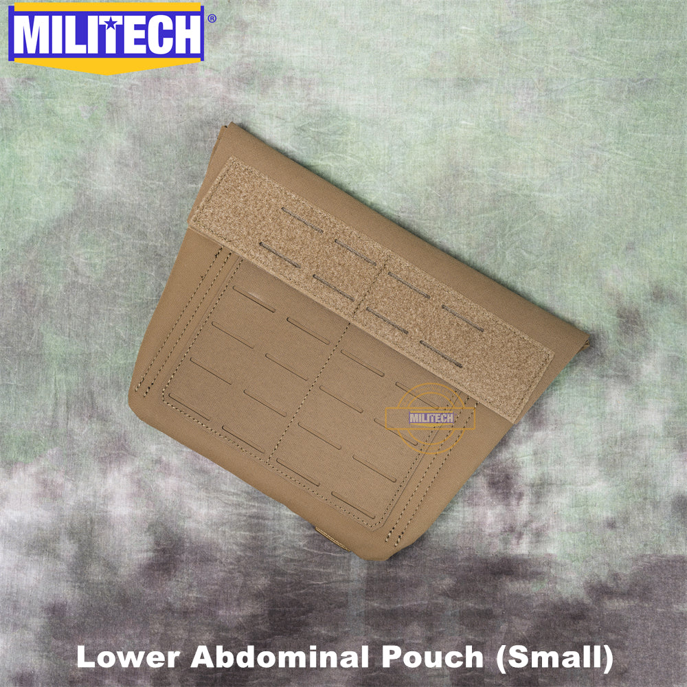 MILITECH® NIJ IIIA Groin Protection Panel And Tactical Groin Protection MV Lower Abdomen Platform Pouch