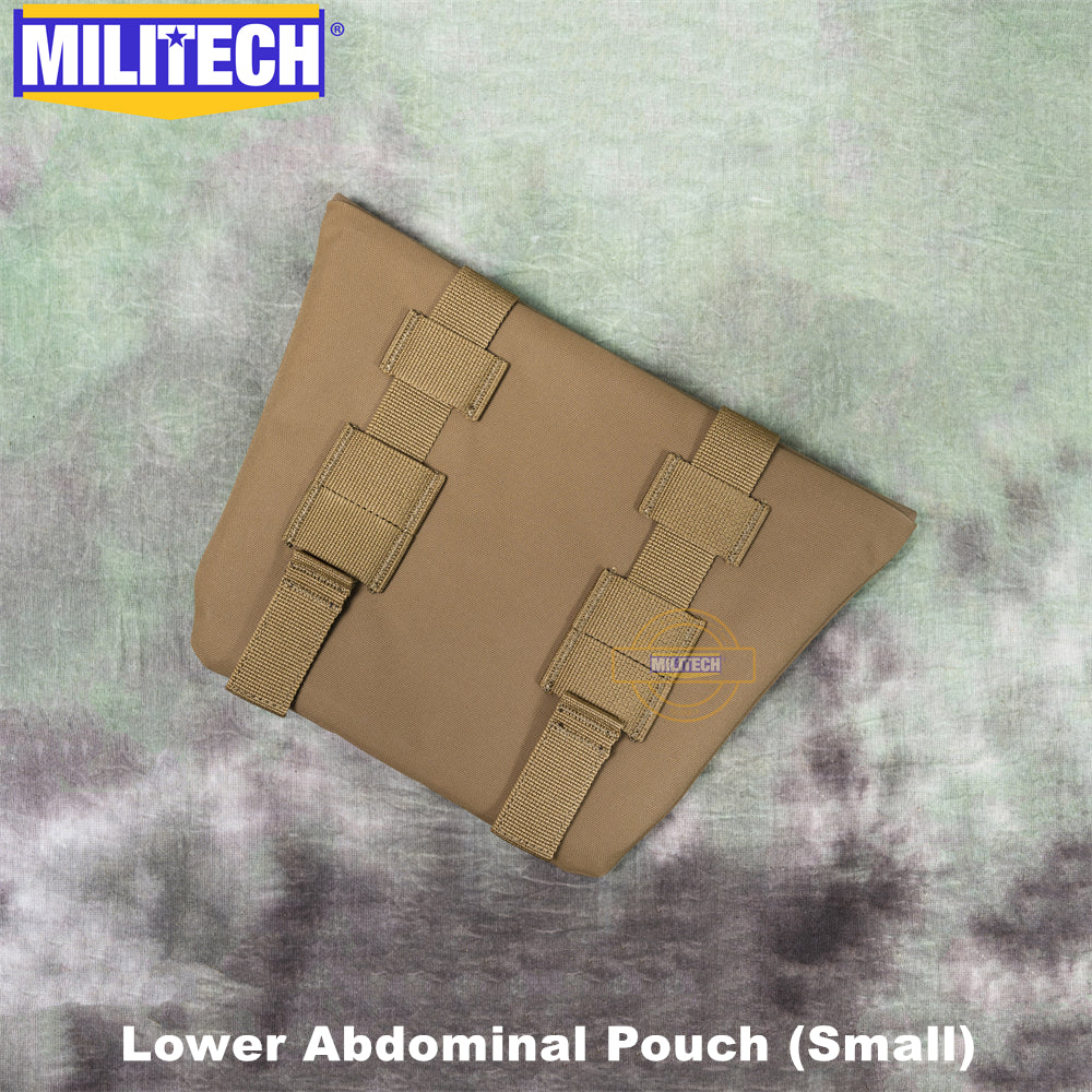 MILITECH® NIJ IIIA Groin Protection Panel And Tactical Groin Protection MV Lower Abdomen Platform Pouch