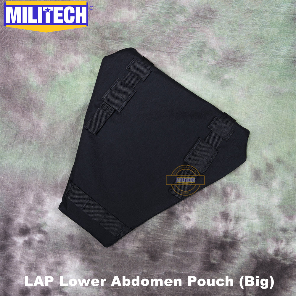 MILITECH® NIJ IIIA Groin Protection Panel And Tactical Groin Protection MV Lower Abdomen Platform Pouch