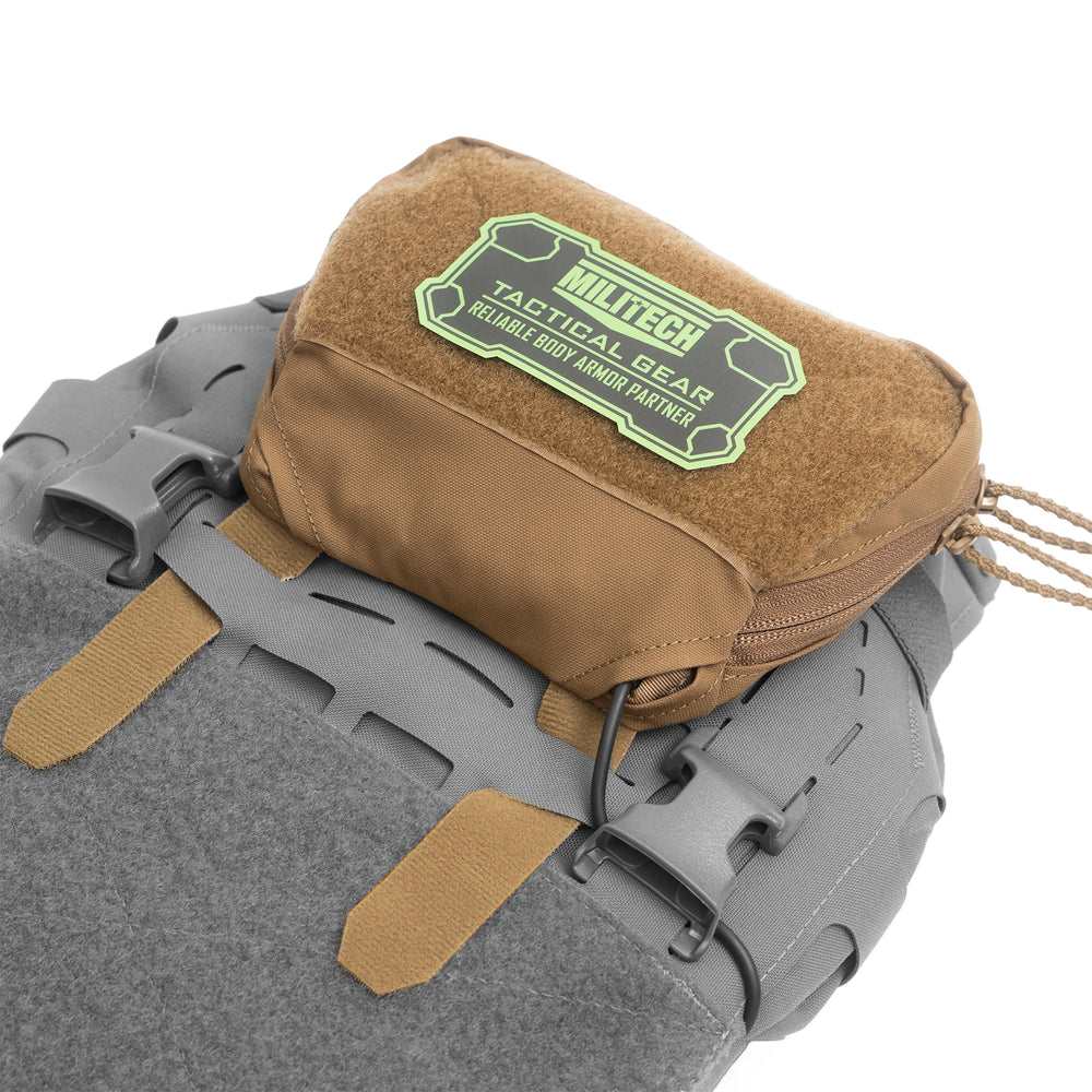MILITECH® Admin Pouch For Front Plate Bag