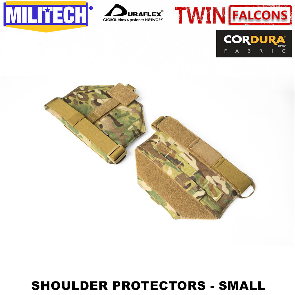 MILITECH® Shoulder Protectors With NIJ IIIA Soft Armor Inside For Plate Carriers