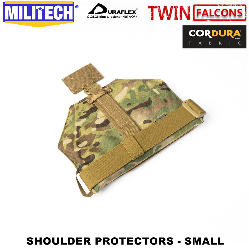 MILITECH® Shoulder Protectors With NIJ IIIA Soft Armor Inside For Plate Carriers