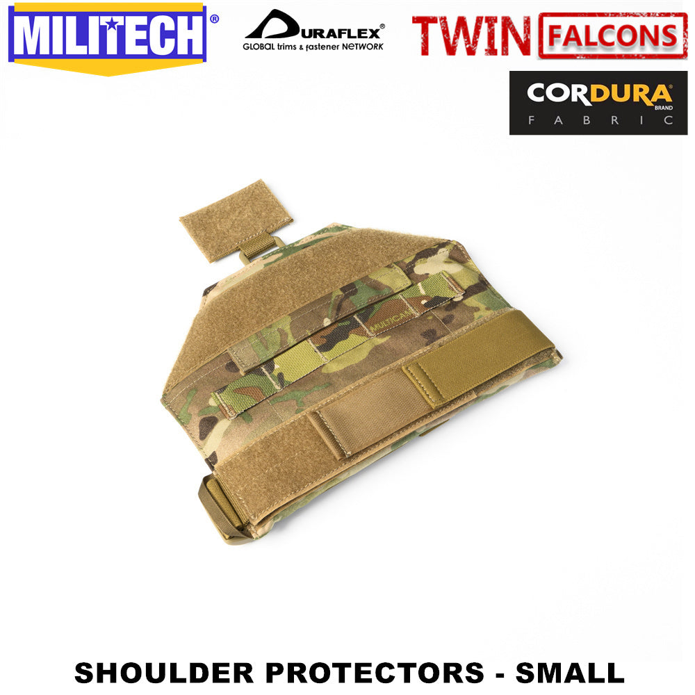 MILITECH® Shoulder Protectors With NIJ IIIA Soft Armor Inside For Plate Carriers