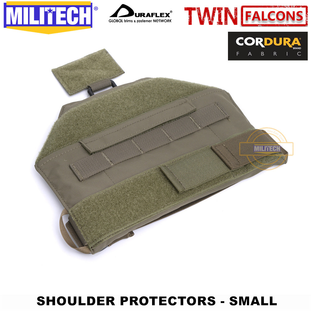 MILITECH® Shoulder Protectors With NIJ IIIA Soft Armor Inside For Plate Carriers