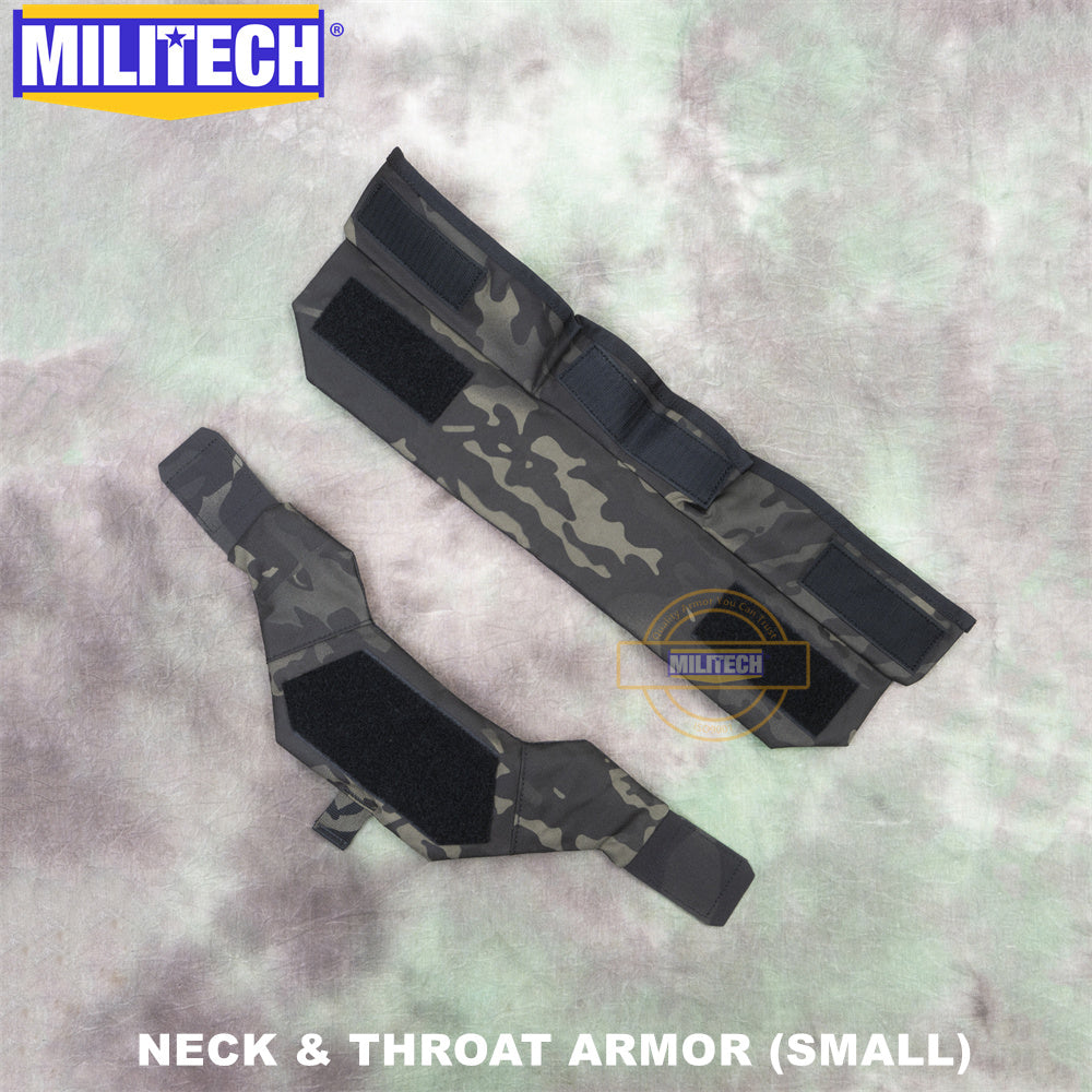 MILITECH® NIJ IIIA 0108.01 Modular Ballistic Neck and Throat Protector (Small)