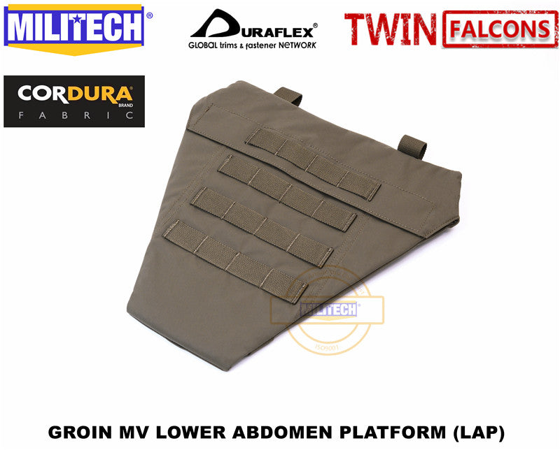 MILITECH® Tactical Groin Protection MV Lower Abdomen Platform Pouch