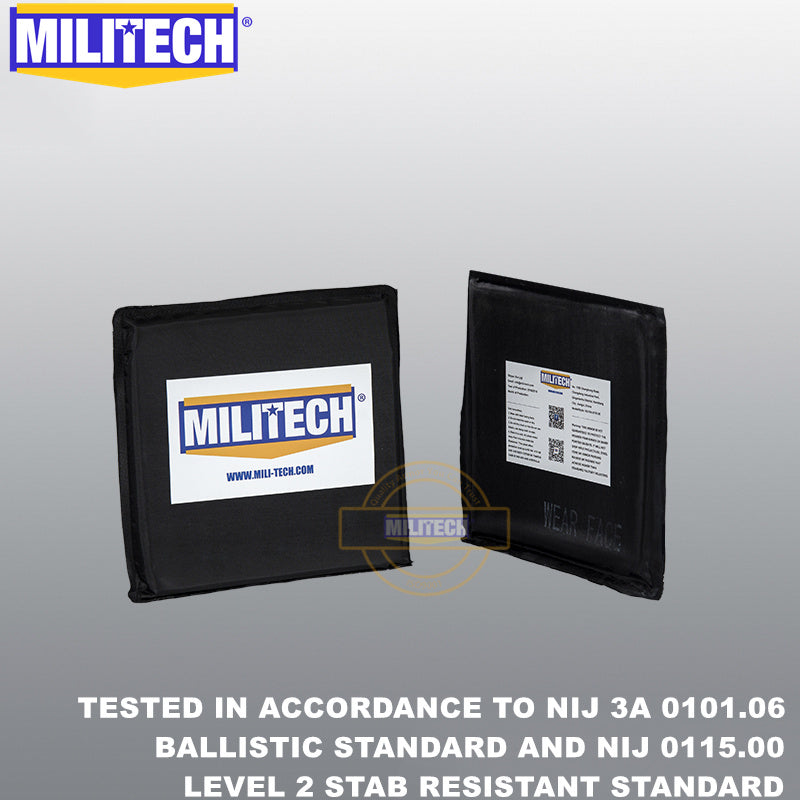 MILITECH® Multi Threat Ballistic Stab Resistant Soft Armor Pair Set