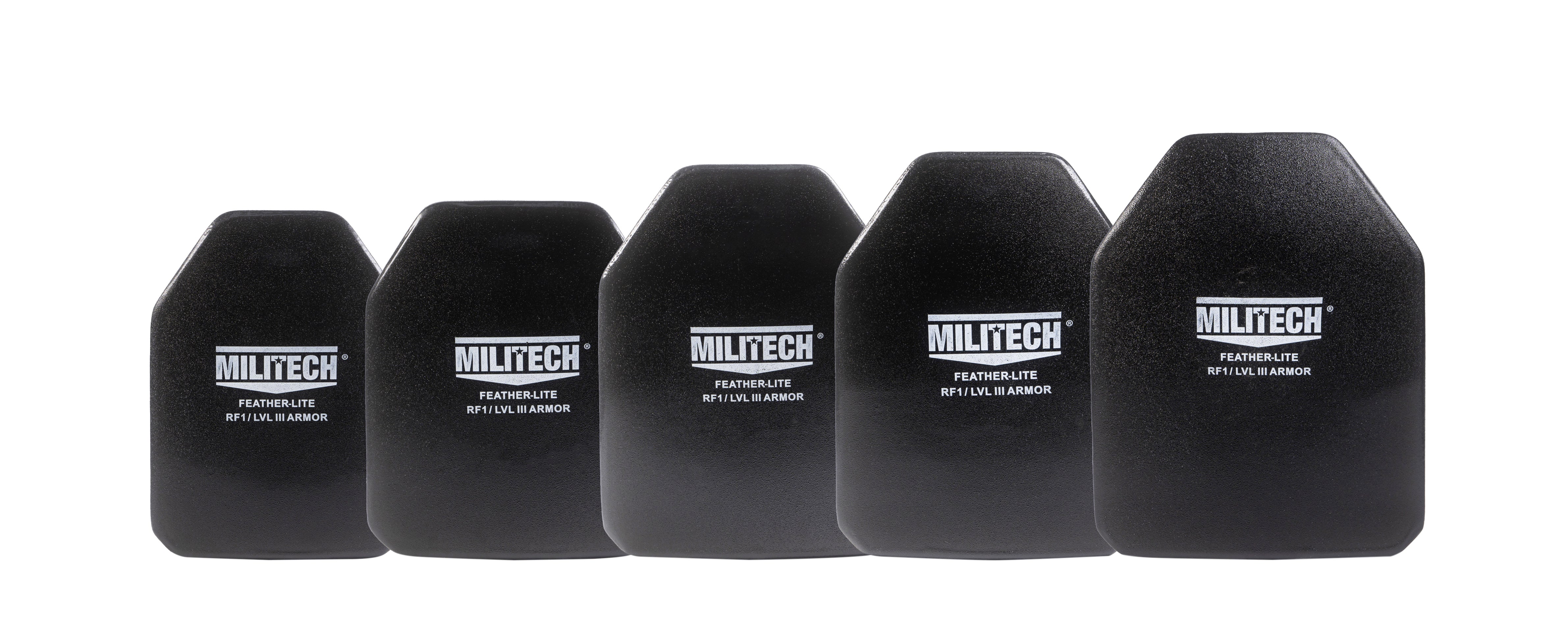 MILITECH® NIJ III+ 0101.06 / RF1 0101.07 Feather-Lite UHMWPE SAPI