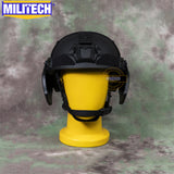 MILITECH® NIJ IIIA 0108.01 Ballistic Ear Protector For FAST High Cut/SF Ballistic Helmets