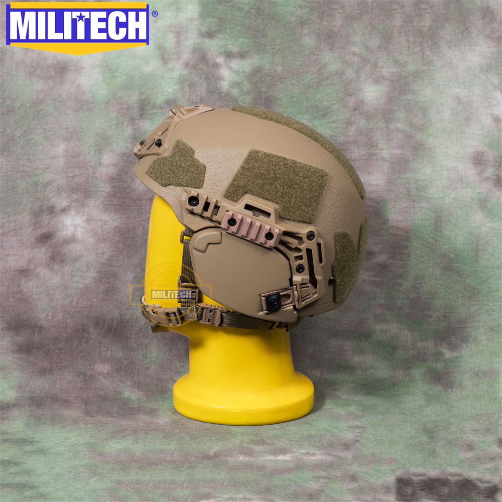 MILITECH® NIJ IIIA 0108.01 Ballistic Ear Protector For Wendy High Cut Ballistic Helmets