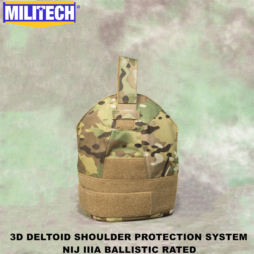 MILITECH® NIJ 3A IIIA 0108.01 3D Deltoid Ballistic Shoulder Armor