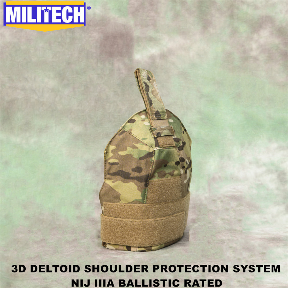 MILITECH® NIJ 3A IIIA 0108.01 3D Deltoid Ballistic Shoulder Armor