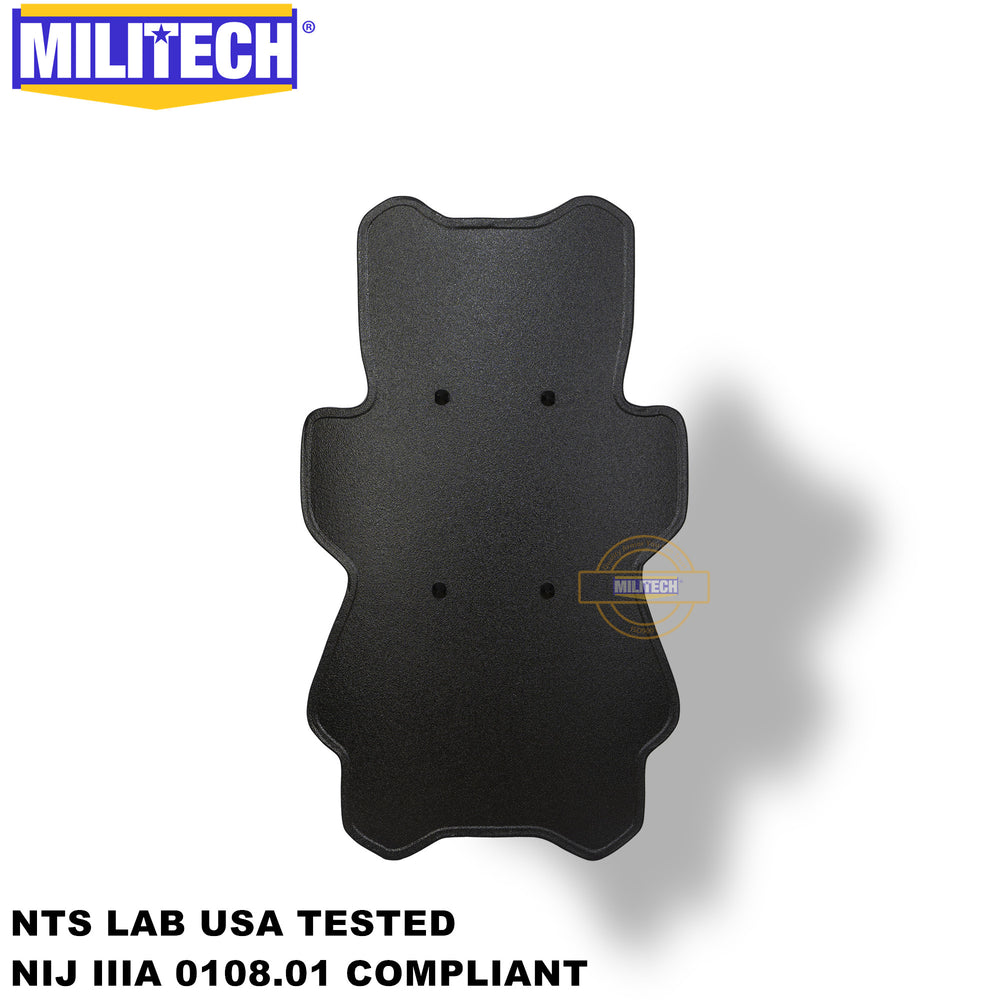 MILITECH® NIJ IIIA 0108.01 Contoured Ballistic Bulletproof Tactical Shield