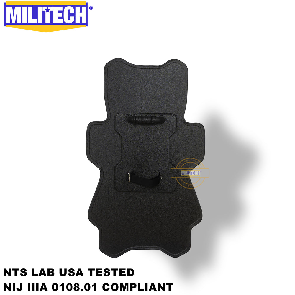 MILITECH® NIJ IIIA 0108.01 Contoured Ballistic Bulletproof Tactical Shield