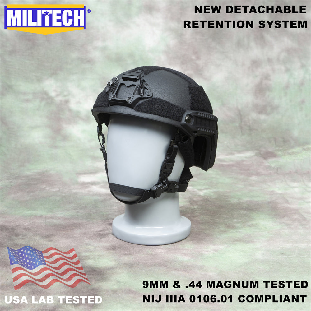 MILITECH® High Cut NIJ IIIA Ballistic Helmet With Advanced Impact Line – MILITECH OFFICIAL STORE MILITECH® High Cut NIJ IIIA Ballistic Helmet With Advanced Impact Line – MILITECH OFFICIAL STORE