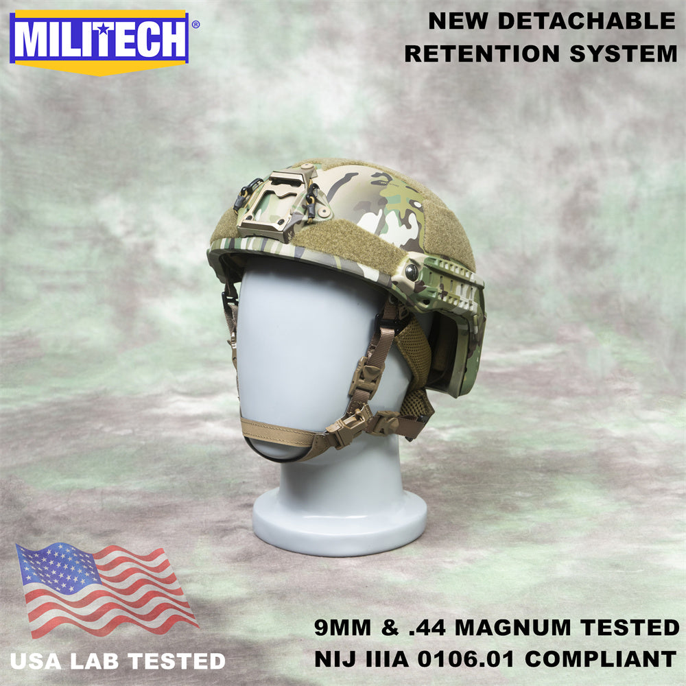 MILITECH® High Cut NIJ IIIA Ballistic Helmet With Advanced Impact Line – MILITECH OFFICIAL STORE MILITECH® High Cut NIJ IIIA Ballistic Helmet With Advanced Impact Line – MILITECH OFFICIAL STORE