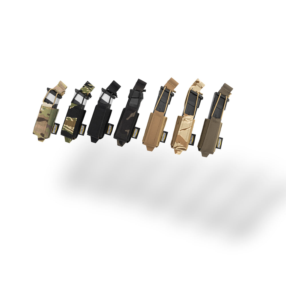 MILITECH® Double Elastic Pistol Magazine Pouch