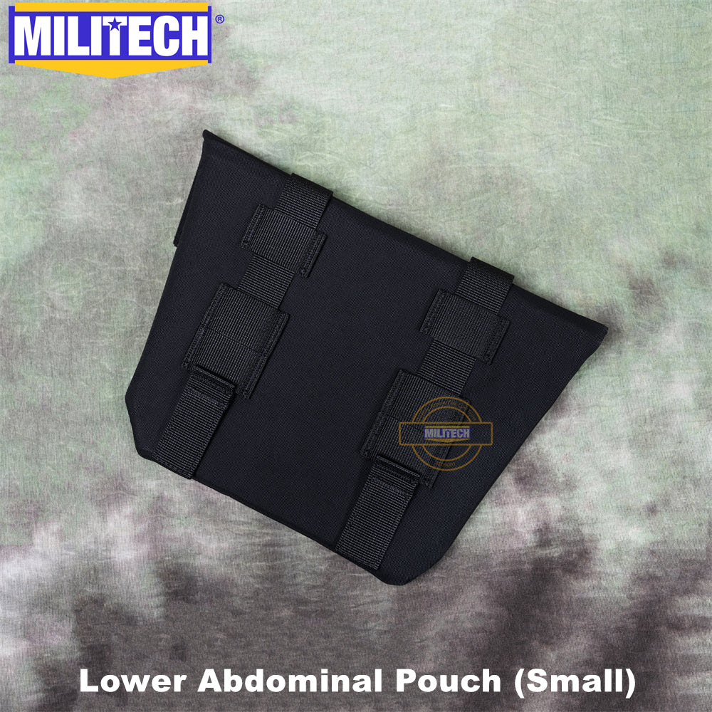 MILITECH® NIJ IIIA Groin Protection Panel And Tactical Groin Protection MV Lower Abdomen Platform Pouch