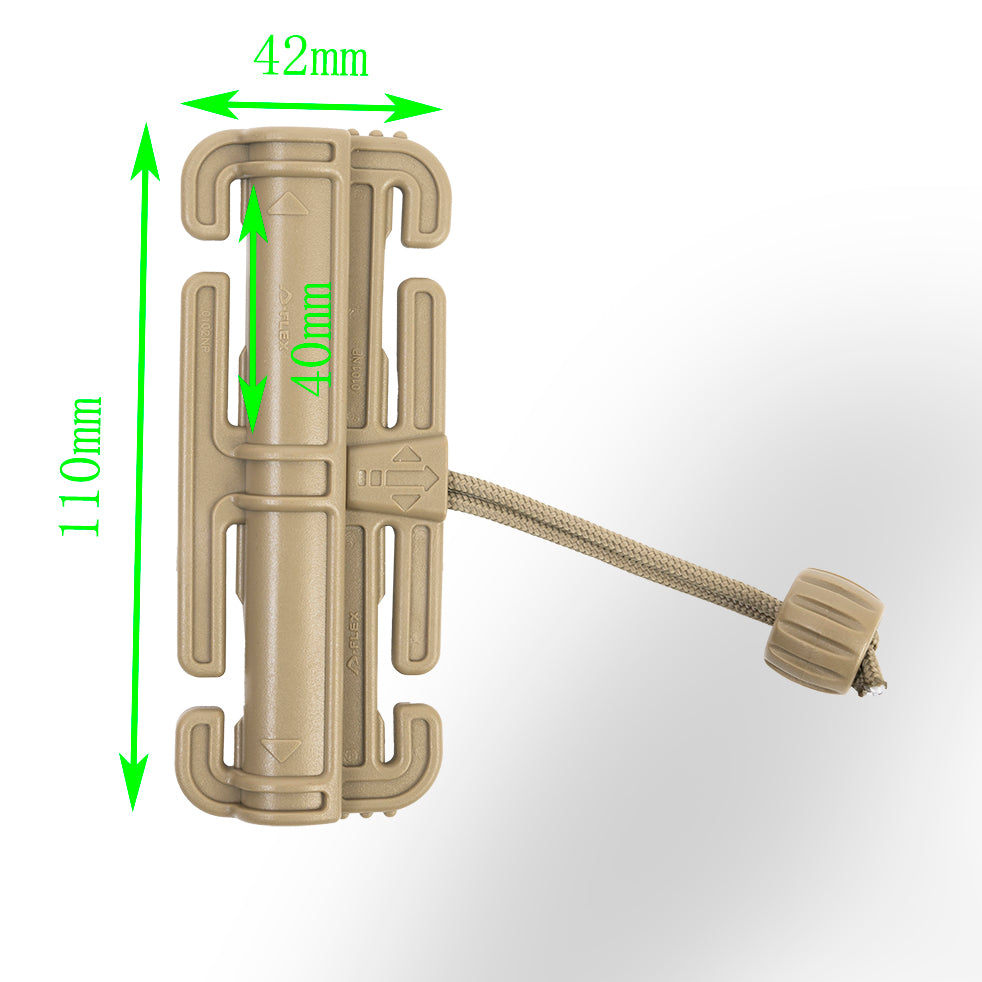 MILITECH® UTX Duraflex Split Quick Release Buckles For Shoulder And Cummerbunds