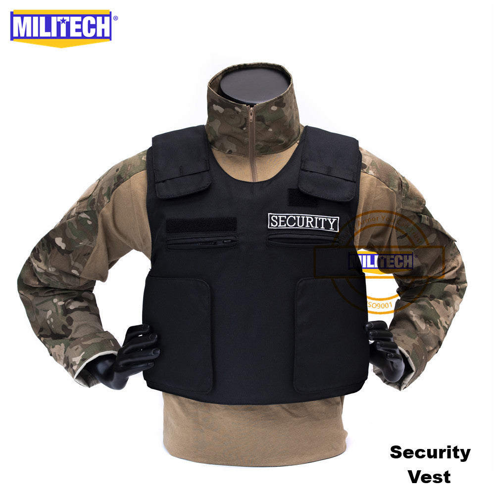 MILITECH® Soft Body Armor Vest In Assorted Protection Levels