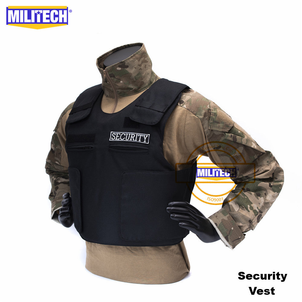 MILITECH® Soft Body Armor Vest In Assorted Protection Levels