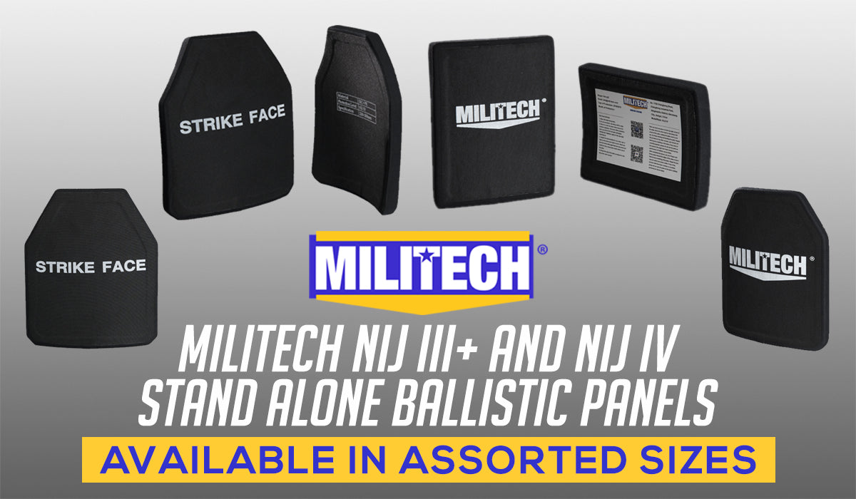 MILITECH® NIJ IV 0101.06 / RF3 0101.07 ESAPI Sized Ballistic