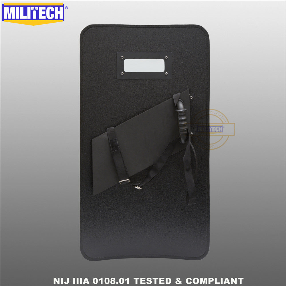 MILITECH® NIJ IIIA & III 0108.01 Rated Ballistic Shield – MILITECH