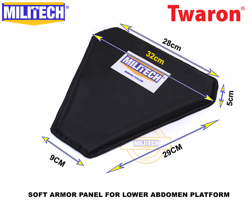 MILITECH® NIJ IIIA Groin Protection Panel And Tactical Groin Protectio ...