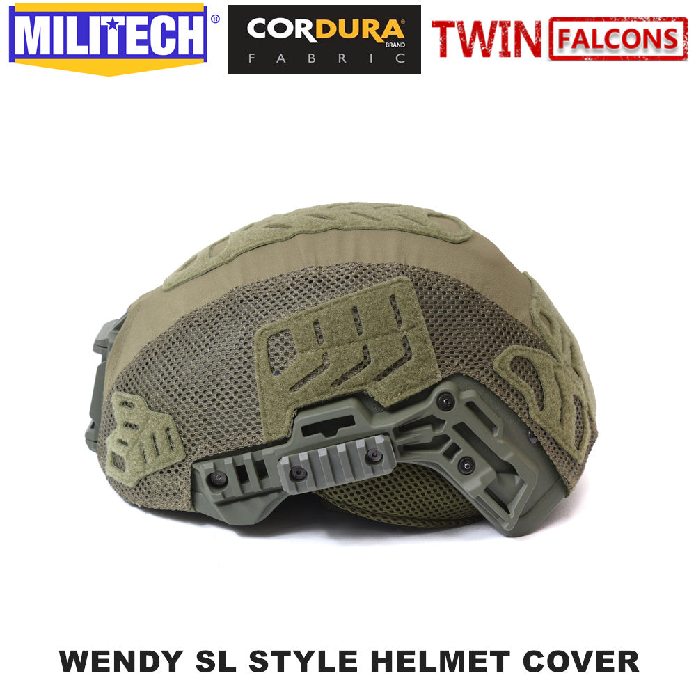 Twinfalcons Helmet Cover For MILITECH Wendy Style Ballistic Helmets